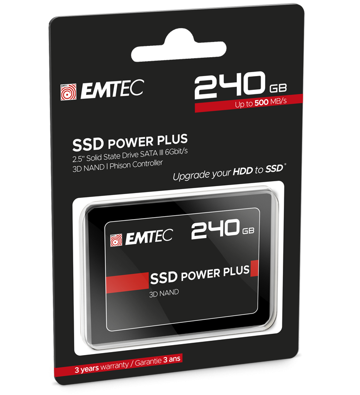 Solid-State Drive (SSD) EMTEC X150, 240GB, 2.5", SATA III