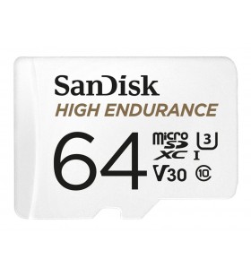HIGH ENDURANCE MICROSDHC/64GB CARD WITH ADAPTER