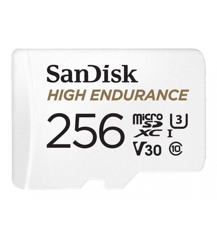 HIGH ENDURANCE MICROSDHC/256GB CARD WITH ADAPTER