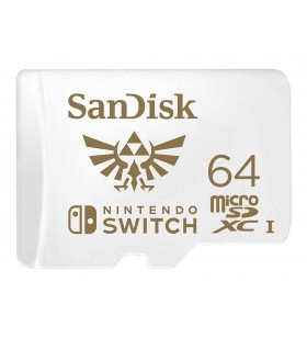 SANDISK SDSQXAT-064G-GNCZN SANDISK NINTENDO SWITCH microSDXC 64 GB 100/60 MB/s V30 UHS-I U3