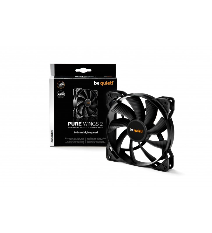 Ventilator 140 mm Be Quiet! Pure Wings 2 PWM high-speed 1600 rpm, BL083