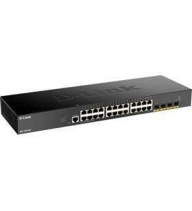 Switch D-Link 24-port Gigabit Smart Managed Switch with 4x 10G SFP+ ports