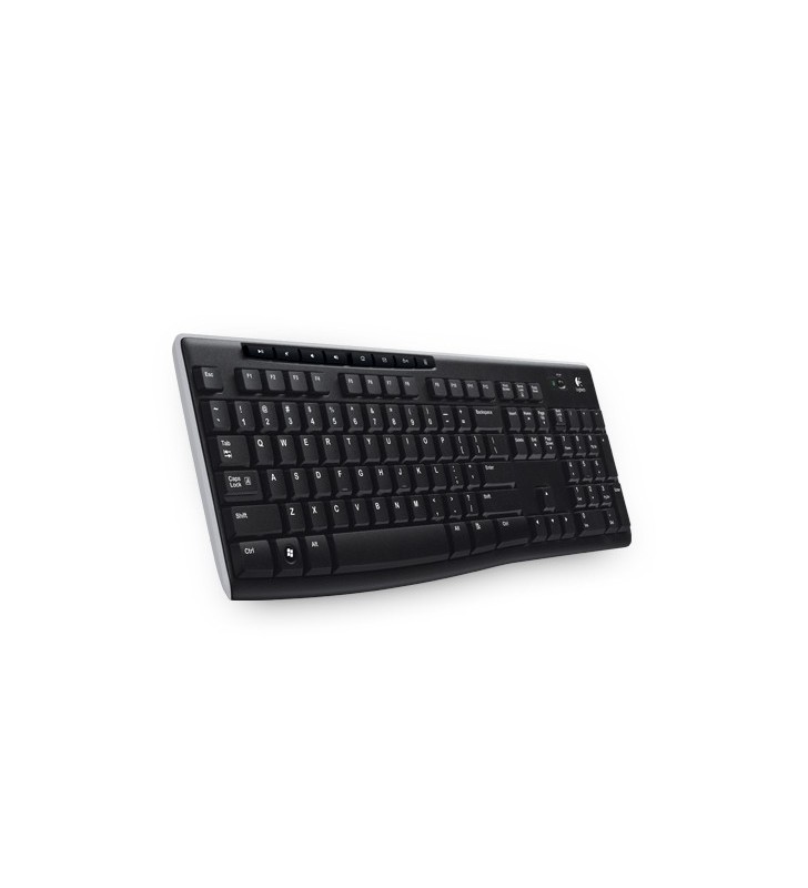 Logitech K270 tastaturi RF fără fir QWERTZ Cehă Negru
