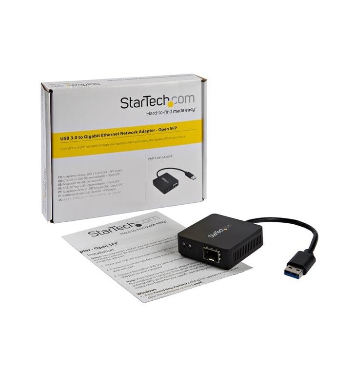 StarTech.com US1GA30SFP plăci de rețea Fibră 1000 Mbit/s