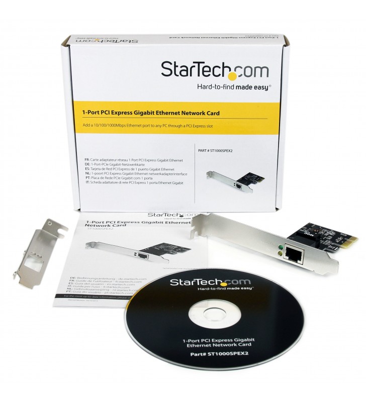 StarTech.com ST1000SPEX2 plăci de rețea Ethernet 1000 Mbit/s Intern
