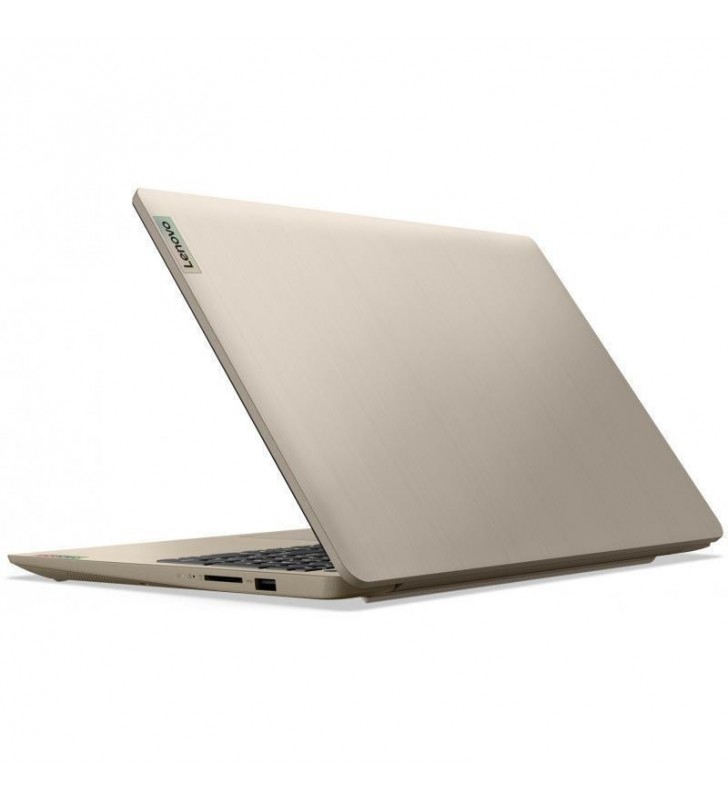Laptop Lenovo 15.6'' IdeaPad 3 15ITL6, FHD IPS, Procesor Intel® Pentium® Gold 7505 (4M Cache, up to 3.50 GHz, with IPU), 4GB DDR4, 256GB SSD, GMA UHD, No OS, Sand