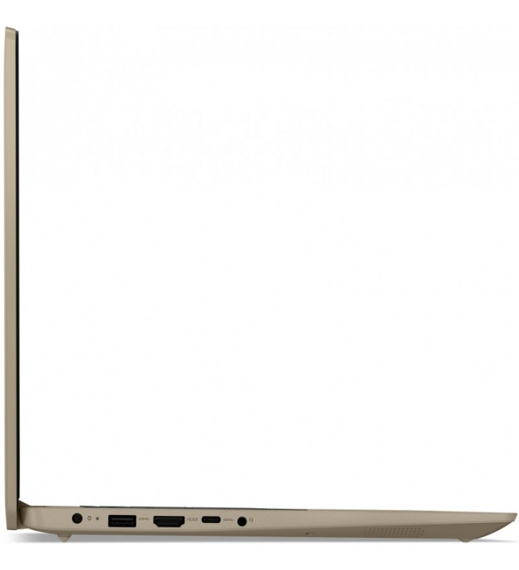 Laptop Lenovo 15.6'' IdeaPad 3 15ITL6, FHD IPS, Procesor Intel® Pentium® Gold 7505 (4M Cache, up to 3.50 GHz, with IPU), 4GB DDR4, 256GB SSD, GMA UHD, No OS, Sand