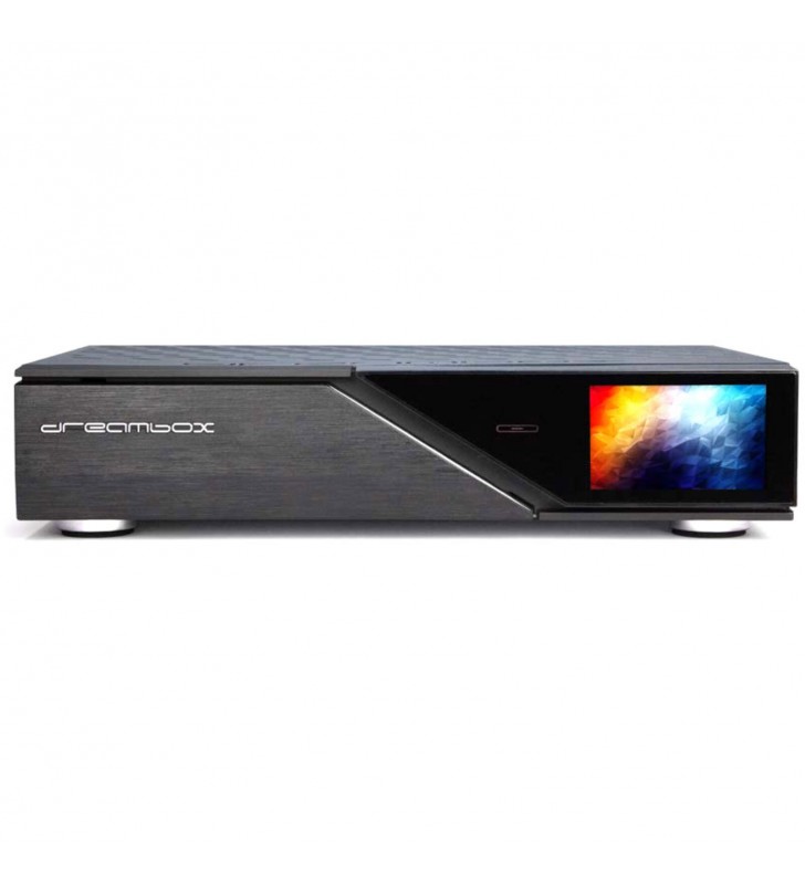Dreambox DM920 UHD 4K, cable/terr. receiver, 7.62 cm (3"), black DVB-C FBC, DVB-C/T2 HD Dual Tuner