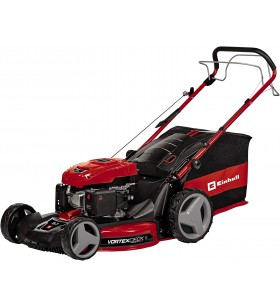 Einhell GC-PM 52/2 S HW Petrol Lawnmower (up to 1,800 m², Einhell OHV Engine, Vortex Technology Deck with 5-in-1 Function, 6-Way Adjustable, Central Cutting Height Adjustment)