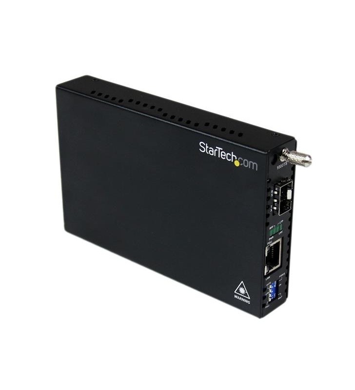 StarTech.com ET91000SFP2 convertoare media pentru rețea 1250 Mbit/s Negru