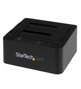 StarTech.com SDOCK2U33EB stație docking driver stocare USB 3.2 Gen 1 (3.1 Gen 1) Type-B Negru