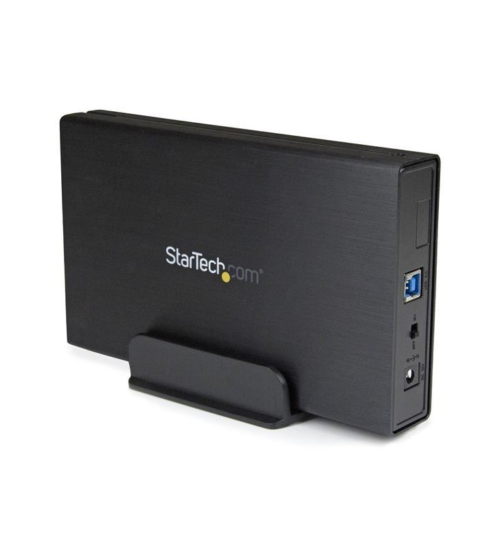 StarTech.com S3510BMU33 carcasă disc memorie 3.5" Carcasă HDD Negru