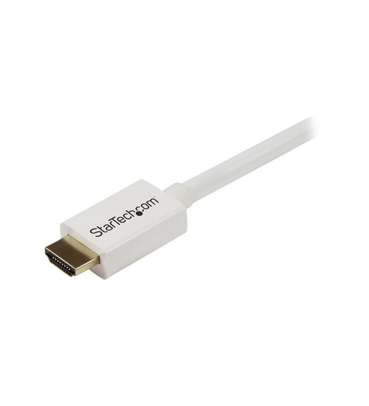 StarTech.com 2m HDMI m/m cablu HDMI HDMI Tip A (Standard) Alb
