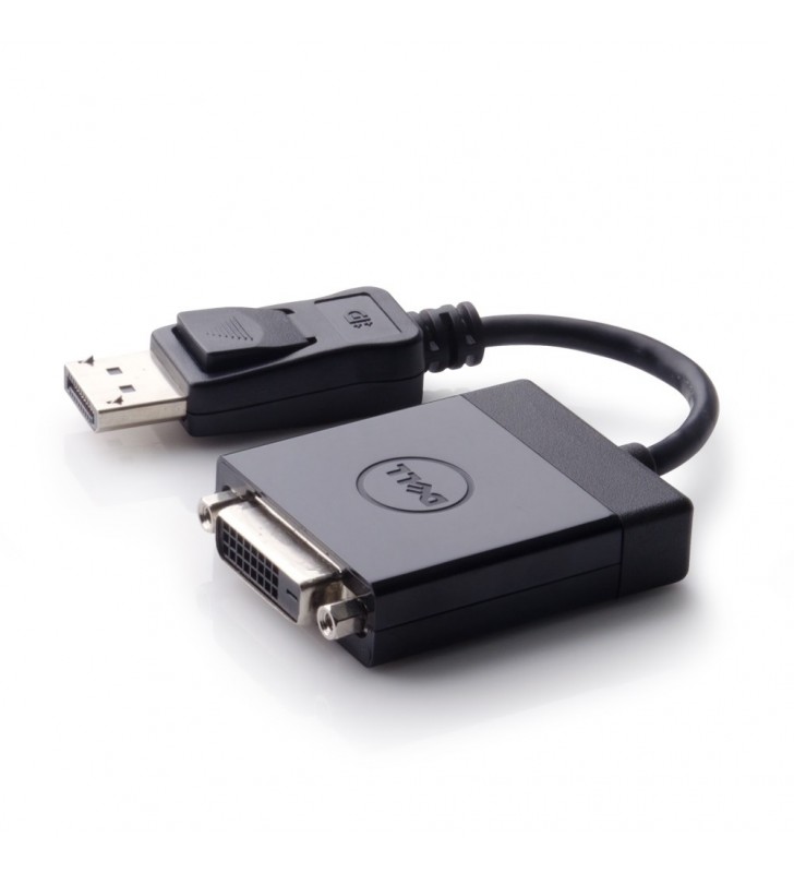DELL 470-ABEO cabluri prelungitoare cu mufe mamă/tată DisplayPort DVI Negru
