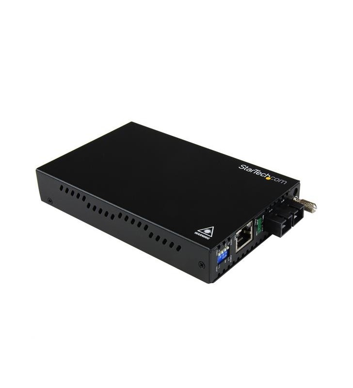 StarTech.com ET91000SC2 convertoare media pentru rețea 2000 Mbit/s 850 nm Multimodală Negru