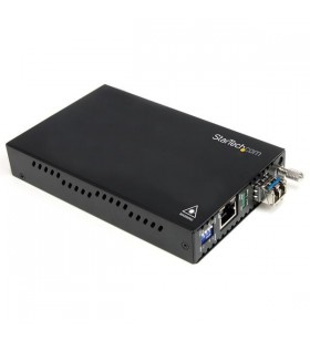 StarTech.com ET91000LC2 convertoare media pentru rețea 2000 Mbit/s 850 nm Multimodală Negru