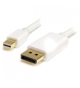 StarTech.com 3m White Mini DisplayPort/DisplayPort Alb