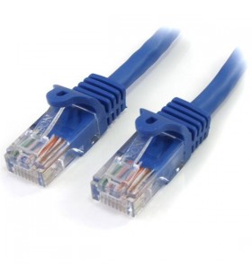 StarTech.com 45PAT3MBL cabluri de rețea 3 m Cat5e U/UTP (UTP) Albastru