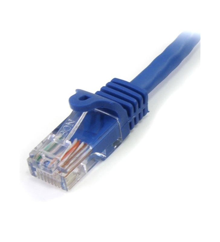 StarTech.com 45PAT3MBL cabluri de rețea 3 m Cat5e U/UTP (UTP) Albastru