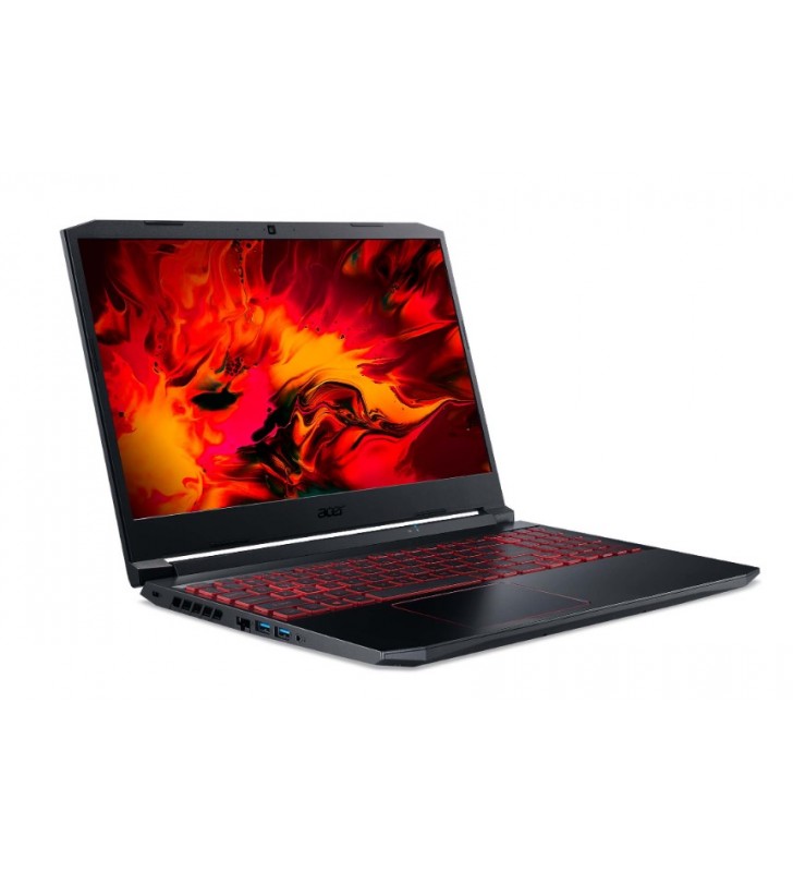 Laptop Gaming Acer Nitro 5 AN515-57 cu procesor Intel® Core™ i7-11800H, 15.6", 16GB, 1TB SSD, NVIDIA® GeForce RTX™ 3050Ti, No OS, Black