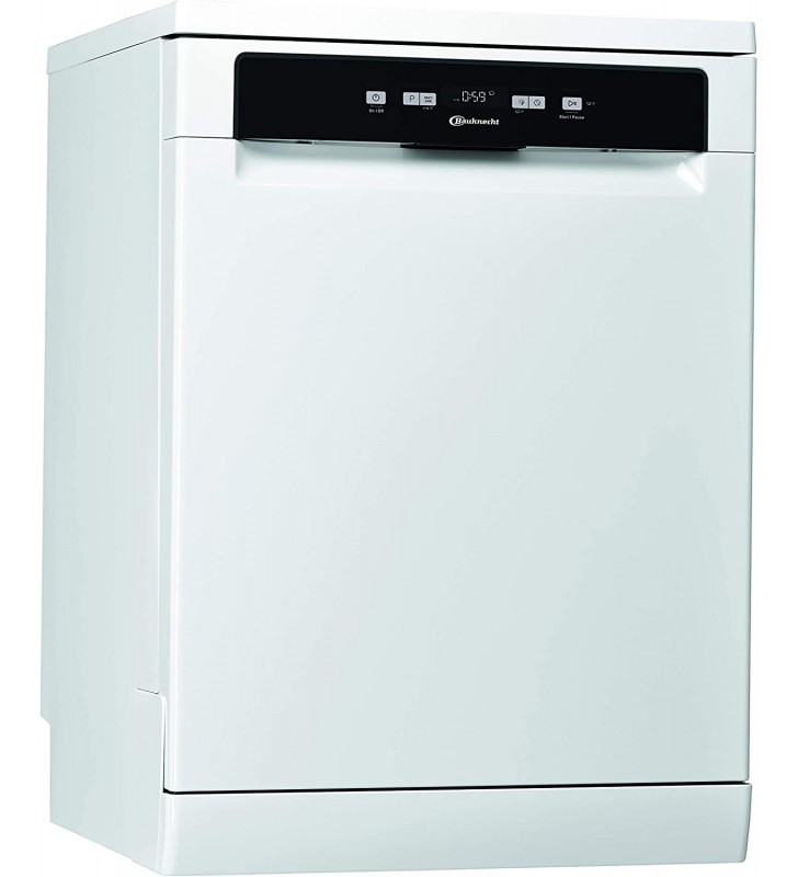 Bauknecht BFC 3T333 PF Freestanding Dishwasher 60 cm / 14 Place Setting / 7 Standard Programmes and 1 Sensor Program / PowerClean / ActiveDry / Cutlery Drawer / Full Water Protection [Energy Class D]