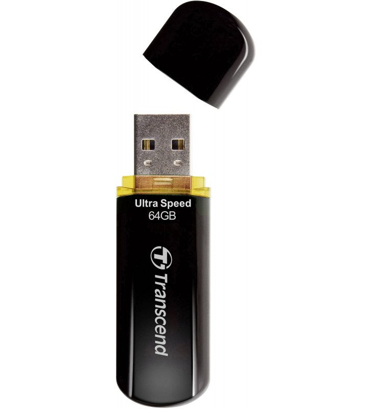 Transcend JetFlash® 600 USB stick 64 GB Black TS64GJF600 USB 2.0