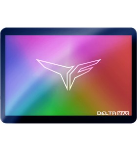 TEAMGROUP T-Force Delta MAX Lite (Dramless) ARGB 1TB with 3D NAND TLC 2.5-inch SATA III Internal SSD (R/W Speed ​​up to 550/500MB/s) T253TM001T0C325