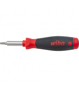 Wiha screwdriver with bit magazine PocketMax magnetic mixed with 8 bits, 1/4" - SB3803050