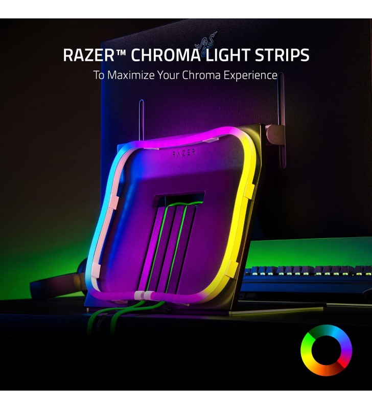 Razer Chroma Light Strip Expansion Kit: Chroma RGB - Premium Light-Diffusing Sleeve - Universal Compatibility with Any ARGB Device