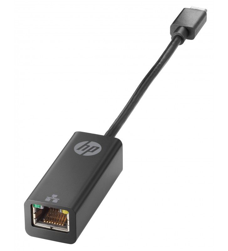HP USB-C to RJ45 Adapter Negru