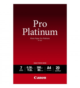 Canon PT-101 hârtii fotografică Alb Glasată tip high-gloss A2