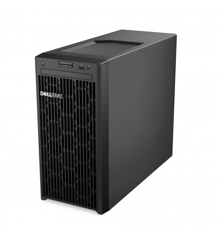 DELL PowerEdge T150 servere 480 Giga Bites Cabinet metalic (4U) Intel Xeon E 2,8 GHz 16 Giga Bites DDR4-SDRAM