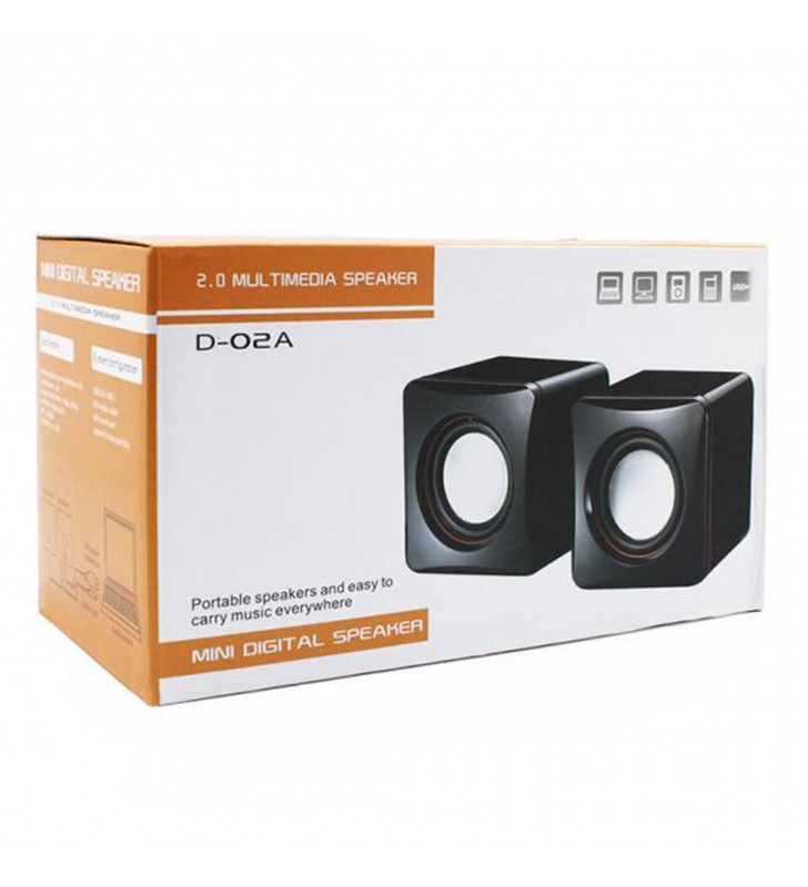 Boxe active calculator USB Mini Speaker E-101 / D-02A TED605419