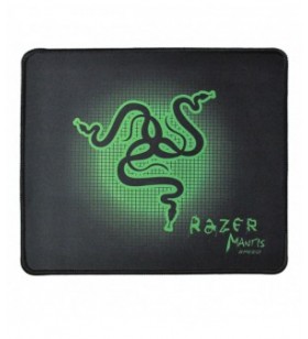 Mouse Pad panzat gaming negru cu verde 25x20 TED300013