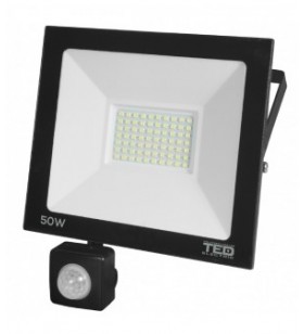Proiector LED 50W 6400K 5000lm cu senzor TED001788