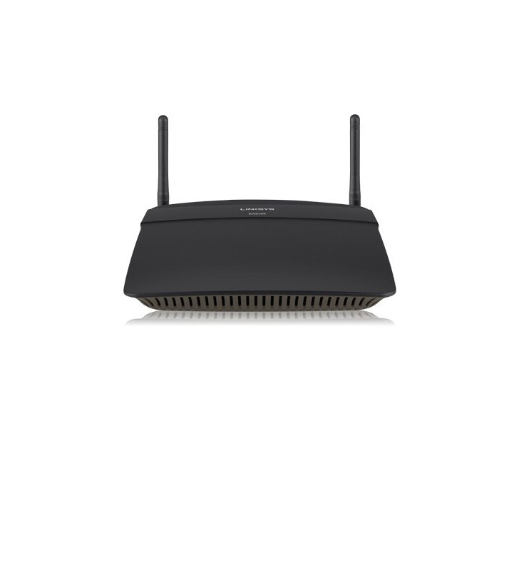 Linksys EA6100 router wireless Bandă dublă (2.4 GHz/ 5 GHz) Fast Ethernet Negru
