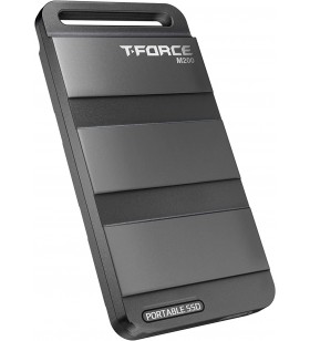 TEAMGROUP T-Force M200 Portable SSD 1TB USB3.2 Gen2x2 Type C Read/Write 2000MB/s Compatible with PS5 and Xbox and Chrome OS (T8FED9001T0C102)
