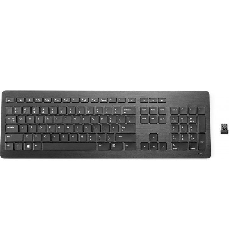 HP Z9N41AA tastaturi RF fără fir Negru