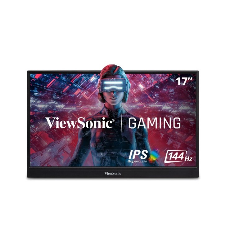 Viewsonic VX Series VX1755 monitoare LCD 43,2 cm (17") 1920 x 1080 Pixel Full HD LED Negru, Gri