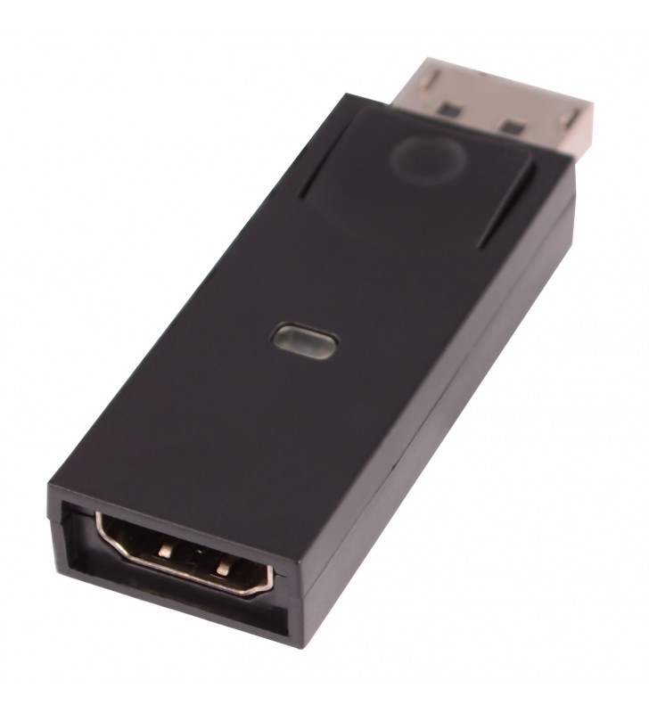 V7 ADPDPHA21-1E cabluri prelungitoare cu mufe mamă/tată 1 x 20-pin DisplayPort 1 x 19-pin HDMI Negru
