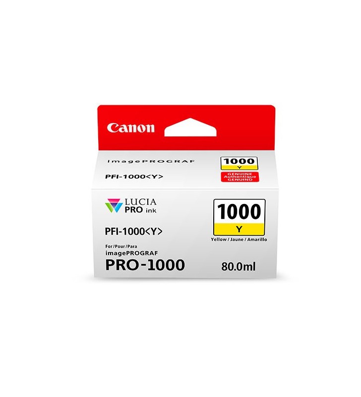 Canon PFI-1000 Y Original Galben