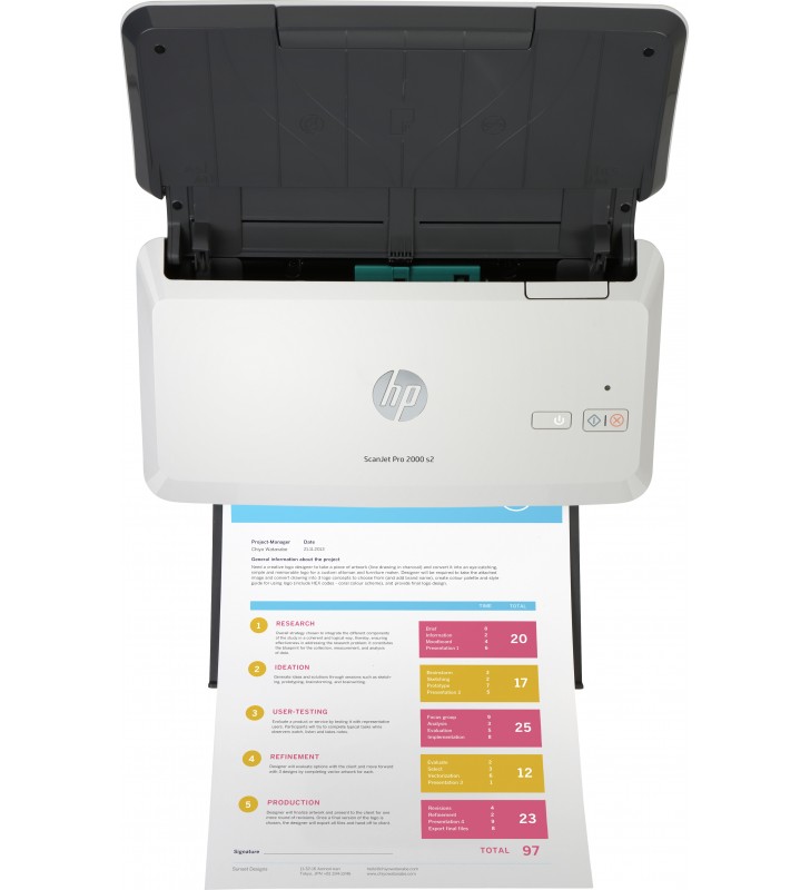 HP Scanjet Pro 2000 s2 Sheet-feed Scanner