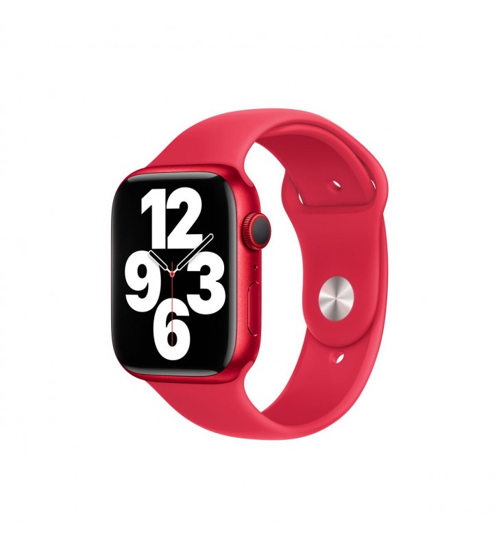 Curea Apple pentru Apple Watch 45mm Band: (PRODUCT)RED Sport Band