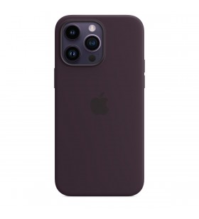 Husa de protectie Apple cu MagSafe pentru iPhone 14 Pro Max, Silicon, Elderberry