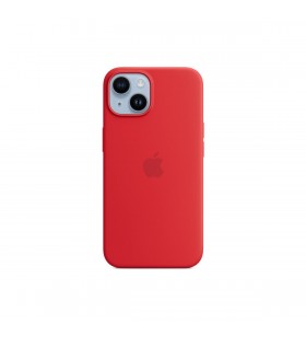 Husa de protectie Apple cu MagSafe pentru iPhone 14, Silicon, (PRODUCT)RED