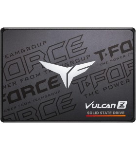 TEAMGROUP T-Force Vulcan Z 256GB SLC Cache 3D NAND TLC 2.5in SATA III Internal Solid State Drive SSD (R/W Speed ​​up to 520/430MB/s) T253TZ256G0C101