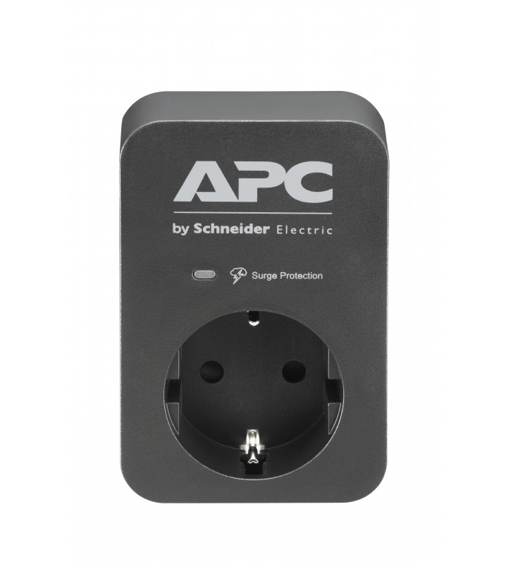 APC PME1WB-GR dispozitive de protecție la supratensiuni 1 ieșire(i) AC 230 V Negru, Gri