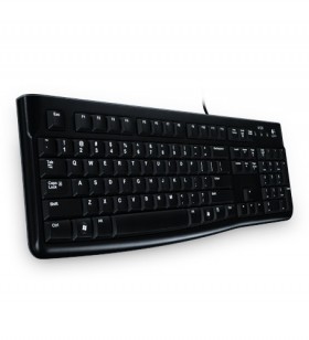 Logitech K120 tastaturi USB Ucraineană Negru