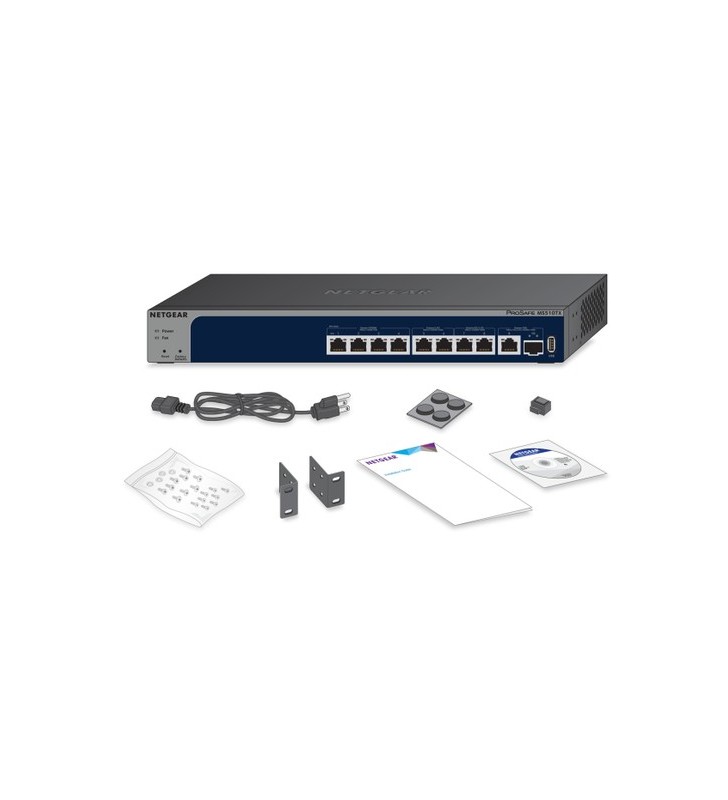 Netgear MS510TX Gestionate L2/L3/L4 Gigabit Ethernet (10/100/1000) Gri