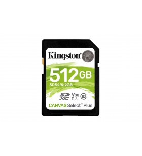 Kingston Technology Canvas Select Plus memorii flash 512 Giga Bites SDXC Clasa 10 UHS-I